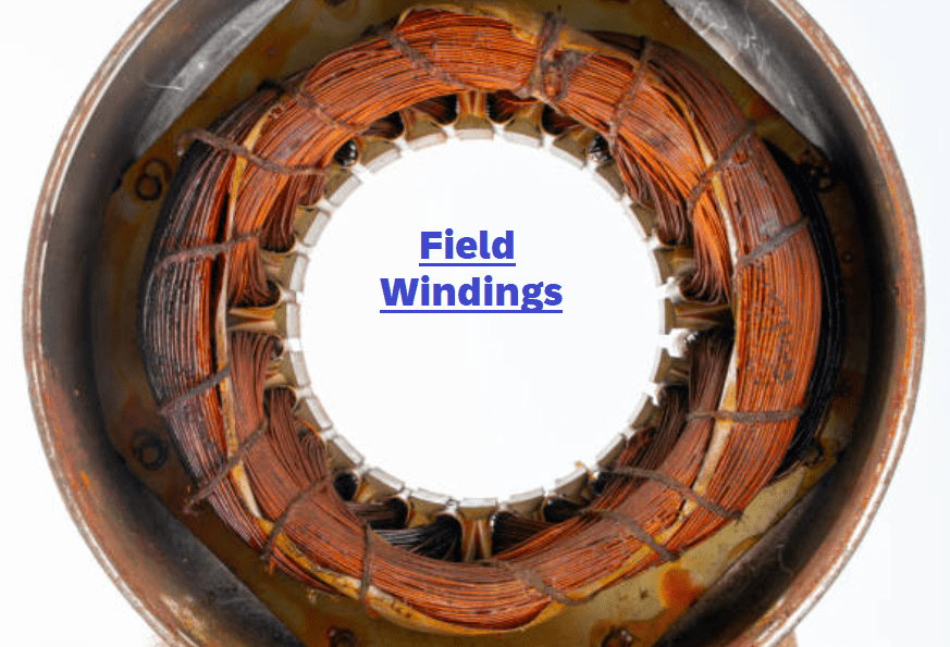 DC Shunt Motor: Construction, Working, Applications & Advantages 4 field windings